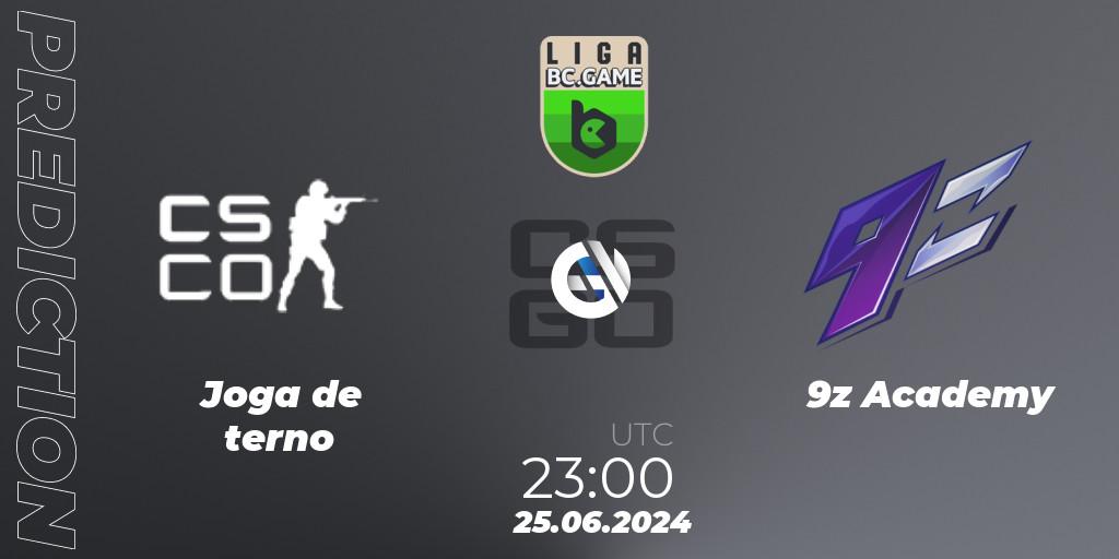 Joga de terno vs 9z Academy: Match Prediction. 25.06.2024 at 23:00, Counter-Strike (CS2), Dust2 Brasil Liga Season 3: Division 2