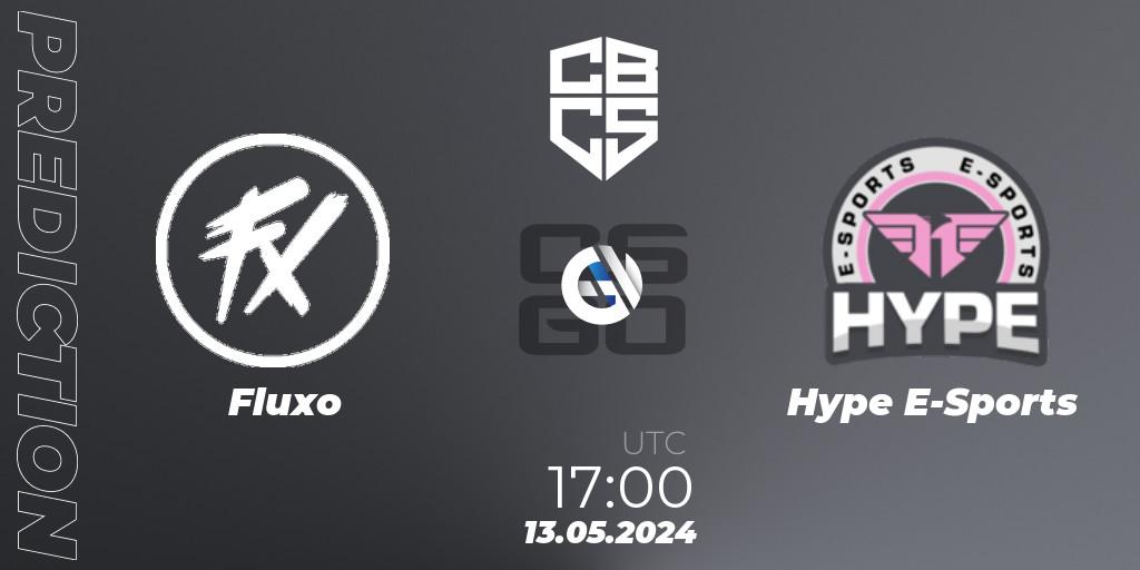 Fluxo vs Hype E-Sports: Match Prediction. 13.05.2024 at 17:00, Counter-Strike (CS2), CBCS Season 4