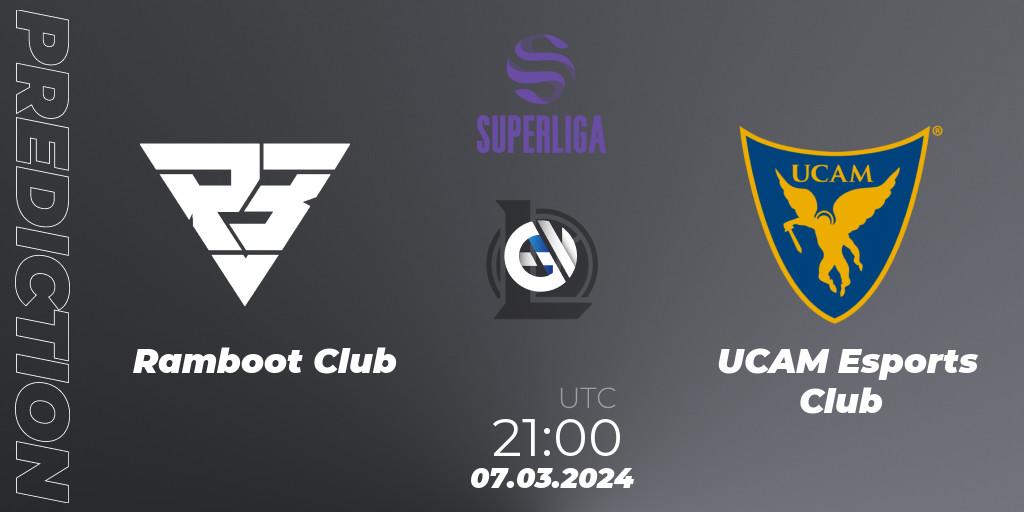 Ramboot Club vs UCAM Esports Club: Match Prediction. 07.03.24, LoL, Superliga Spring 2024 - Group Stage