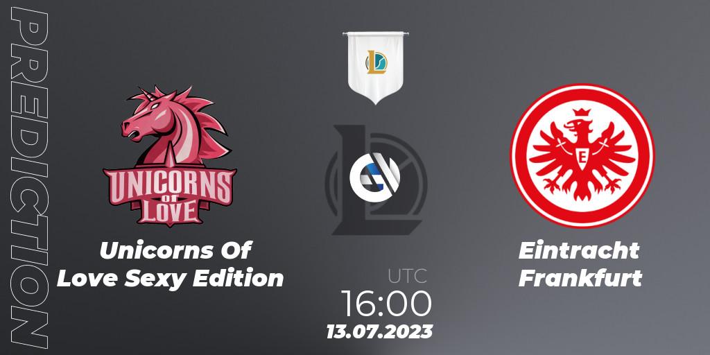 Unicorns Of Love Sexy Edition vs Eintracht Frankfurt: Match Prediction. 13.07.23, LoL, Prime League Summer 2023 - Group Stage