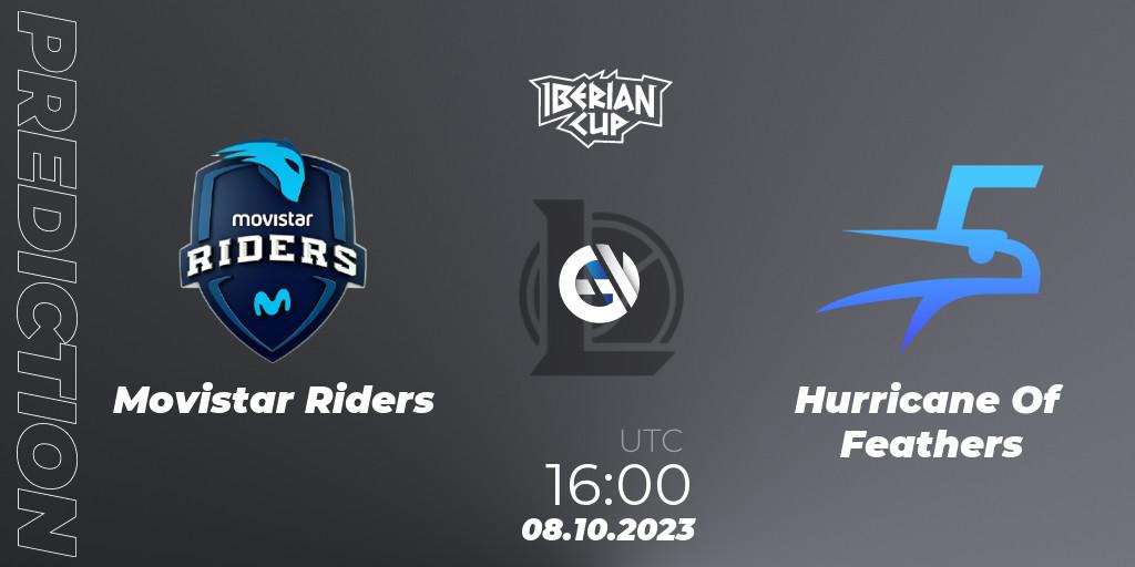 Movistar Riders vs Hurricane Of Feathers: Match Prediction. 08.10.23, LoL, Iberian Cup 2023