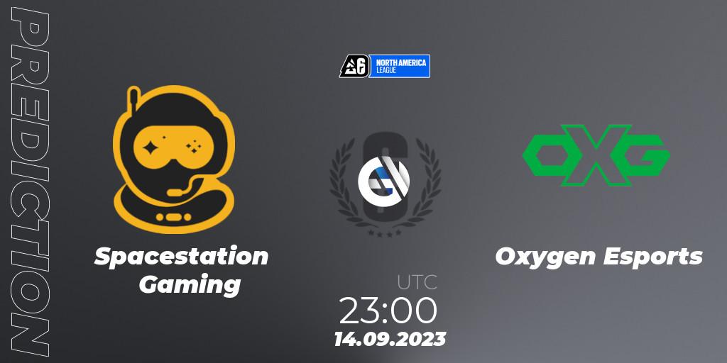 Spacestation Gaming vs Oxygen Esports: Match Prediction. 14.09.2023 at 23:00, Rainbow Six, North America League 2023 - Stage 2