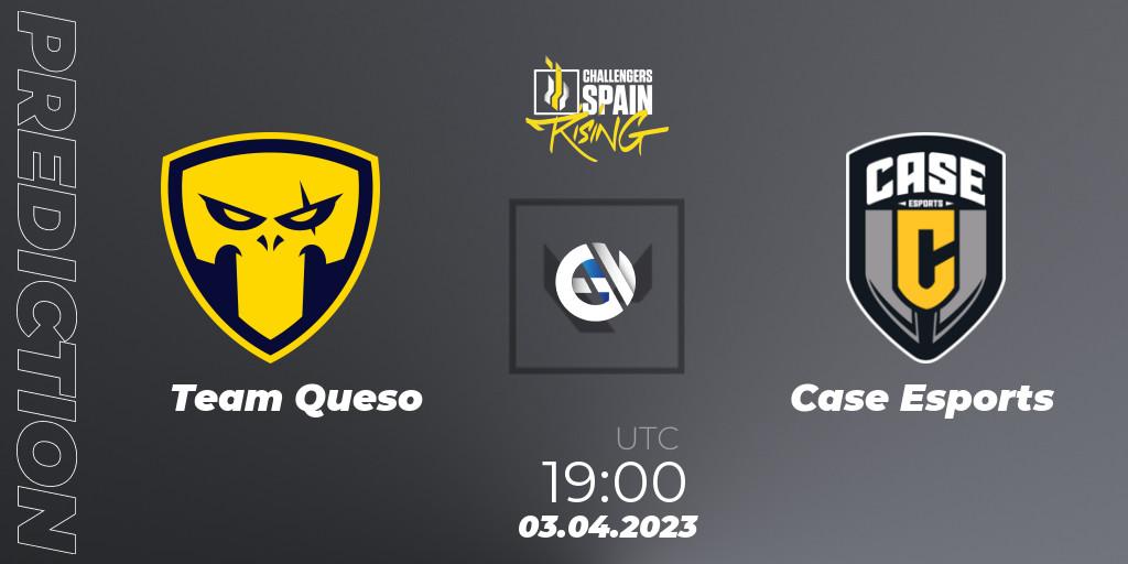Team Queso vs Case Esports: Match Prediction. 03.04.23, VALORANT, VALORANT Challengers 2023 Spain: Rising Split 2