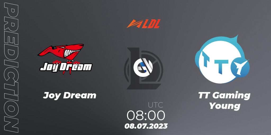 Joy Dream vs TT Gaming Young: Match Prediction. 08.07.2023 at 09:00, LoL, LDL 2023 - Regular Season - Stage 3