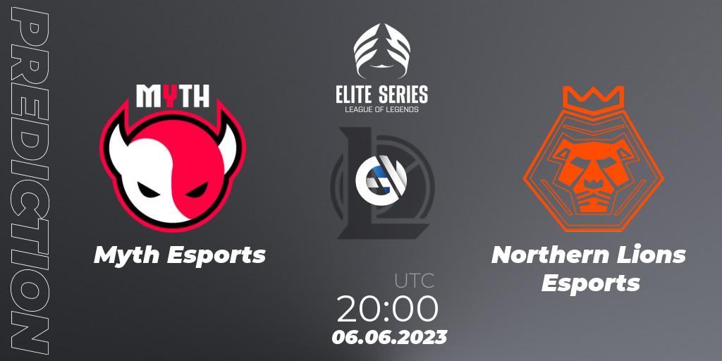 Myth Esports vs Northern Lions Esports: Match Prediction. 06.06.23, LoL, Elite Series Summer 2023