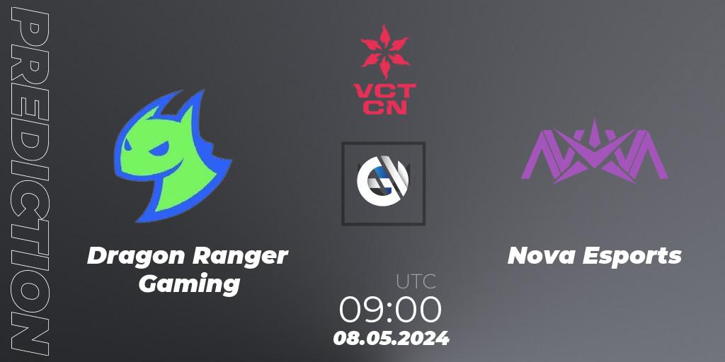 Dragon Ranger Gaming vs Nova Esports: Match Prediction. 08.05.2024 at 11:30, VALORANT, VCT 2024: China Stage 1