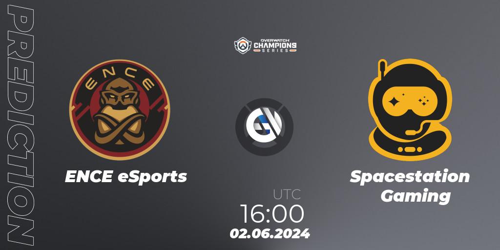 ENCE eSports vs Spacestation Gaming: Match Prediction. 02.06.2024 at 16:00, Overwatch, Overwatch Champions Series 2024 Major