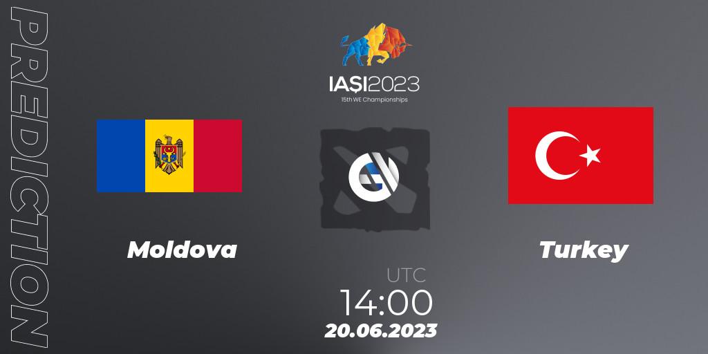 Moldova vs Turkey: Match Prediction. 20.06.2023 at 14:18, Dota 2, IESF Europe B Qualifier 2023