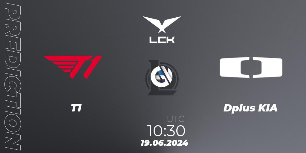 T1 vs Dplus KIA: Match Prediction. 31.07.2024 at 08:00, LoL, LCK Summer 2024 Group Stage
