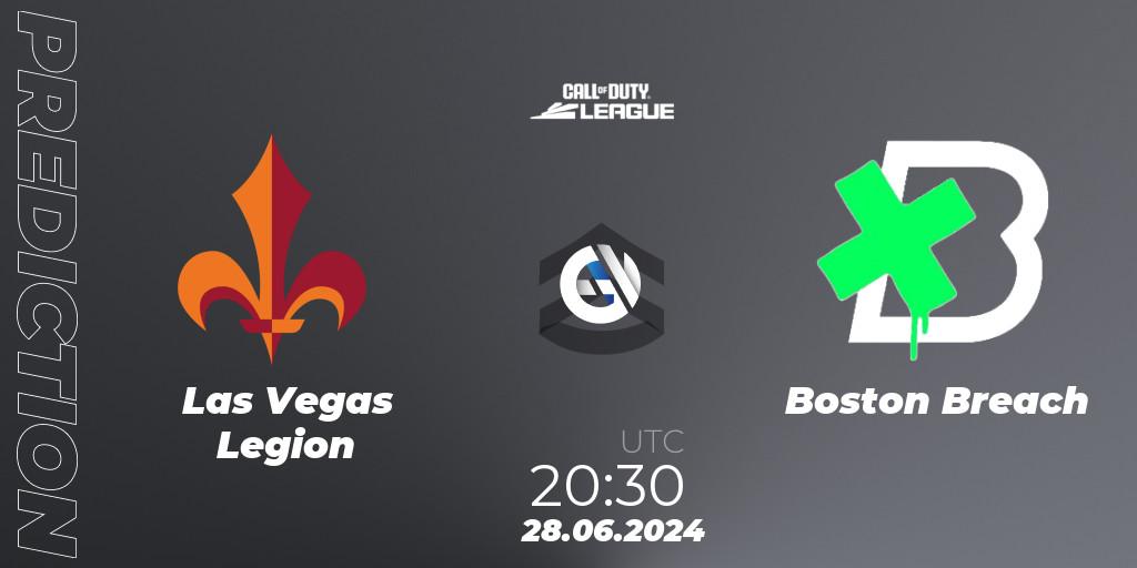 Las Vegas Legion vs Boston Breach: Match Prediction. 28.06.2024 at 20:30, Call of Duty, Call of Duty League 2024: Stage 4 Major