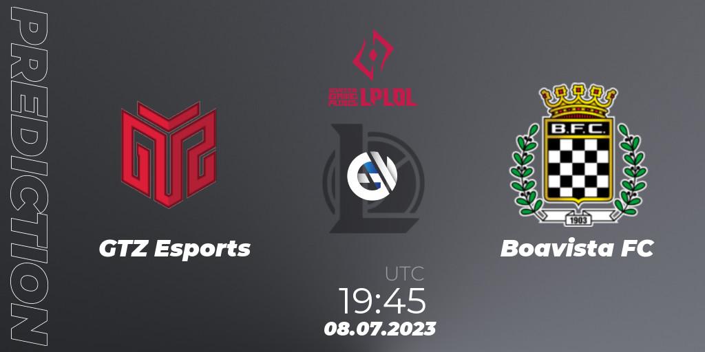 GTZ Esports vs Boavista FC: Match Prediction. 16.06.2023 at 19:15, LoL, LPLOL Split 2 2023 - Group Stage