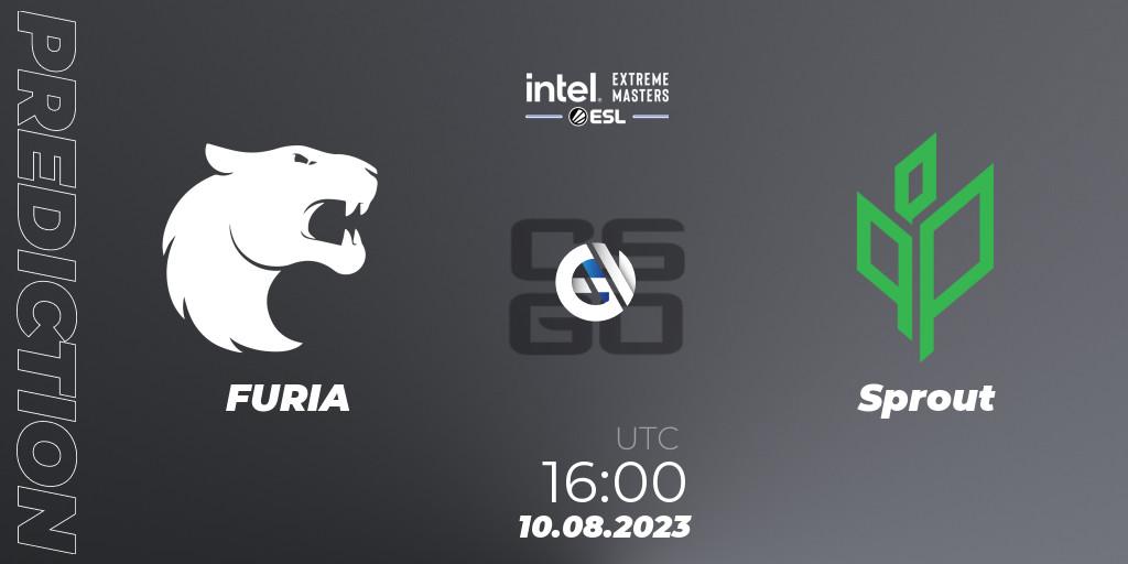 FURIA vs Sprout: Match Prediction. 10.08.2023 at 16:00, Counter-Strike (CS2), IEM Sydney 2023 Europe Open Qualifier 1