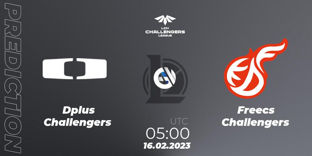 Dplus Challengers vs Freecs Challengers: Match Prediction. 16.02.23, LoL, LCK Challengers League 2023 Spring