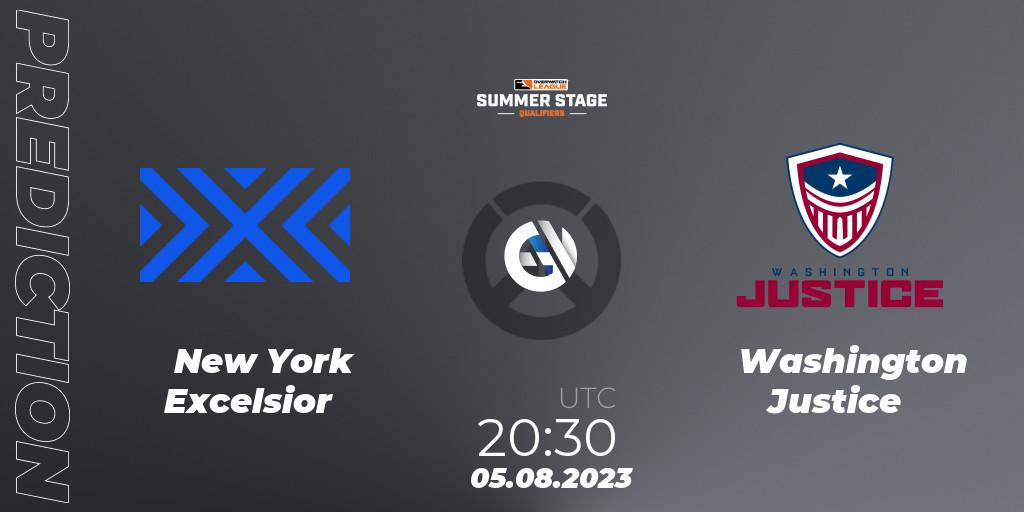 New York Excelsior vs Washington Justice: Match Prediction. 05.08.23, Overwatch, Overwatch League 2023 - Summer Stage Qualifiers