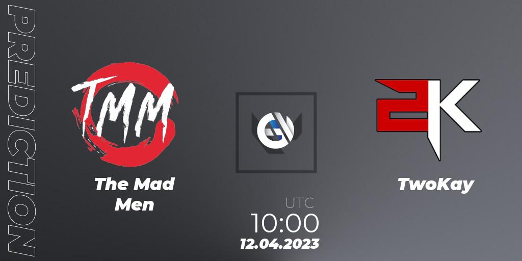 The Mad Men vs TwoKay: Match Prediction. 12.04.23, VALORANT, VALORANT Challengers 2023: Vietnam Split 2 - Group Stage