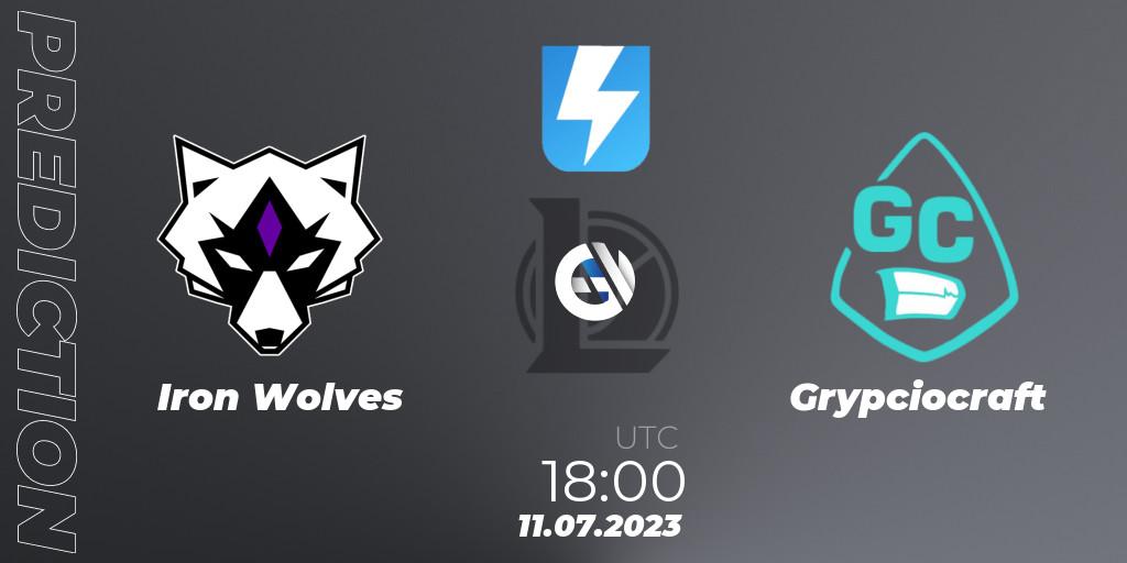 Iron Wolves vs Grypciocraft: Match Prediction. 31.05.2023 at 16:00, LoL, Ultraliga Season 10 2023 Regular Season