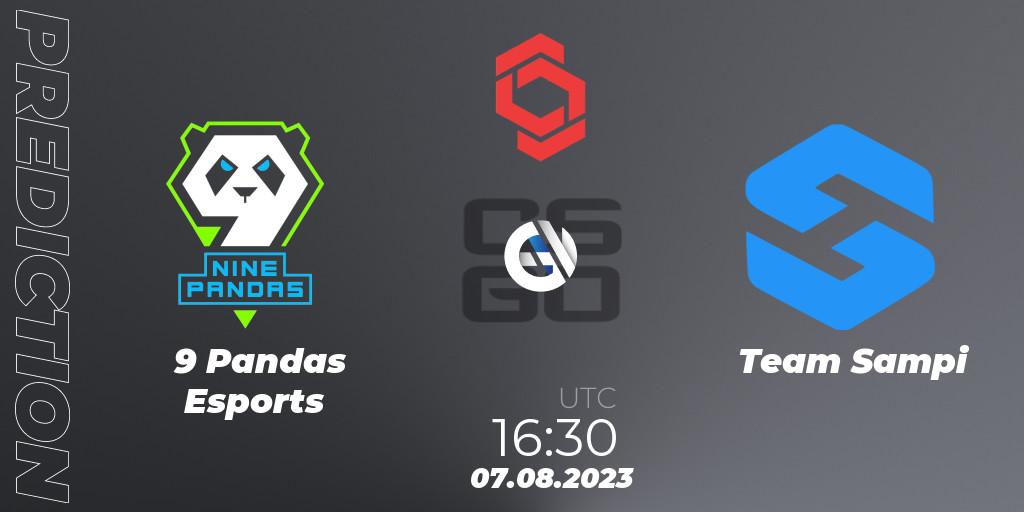 9 Pandas Esports vs Team Sampi: Match Prediction. 07.08.2023 at 17:10, Counter-Strike (CS2), CCT Central Europe Series #7