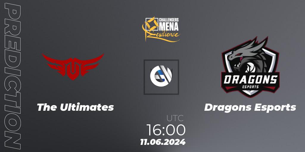 The Ultimates vs Dragons Esports: Match Prediction. 11.06.2024 at 16:00, VALORANT, VALORANT Challengers 2024 MENA: Resilience Split 2 - GCC and Iraq