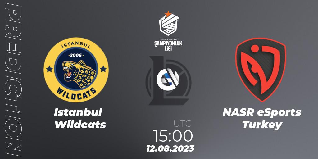 Istanbul Wildcats vs NASR eSports Turkey: Match Prediction. 12.08.23, LoL, TCL Summer 2023 - Playoffs