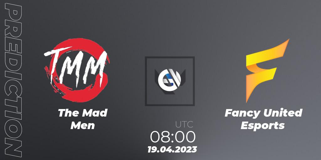 The Mad Men vs Fancy United: Match Prediction. 19.04.2023 at 08:00, VALORANT, VALORANT Challengers 2023: Vietnam Split 2 - Group Stage