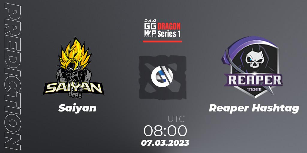 Saiyan vs Reaper Hashtag: Match Prediction. 07.03.23, Dota 2, GGWP Dragon Series 1