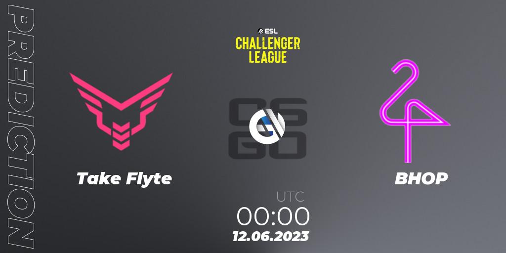 Take Flyte vs BHOP: Match Prediction. 12.06.2023 at 00:00, Counter-Strike (CS2), ESL Challenger League Season 45 Relegation: North America
