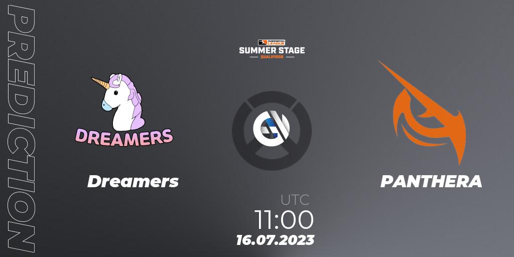 Dreamers vs PANTHERA: Match Prediction. 16.07.2023 at 11:00, Overwatch, Overwatch League 2023 - Summer Stage Qualifiers