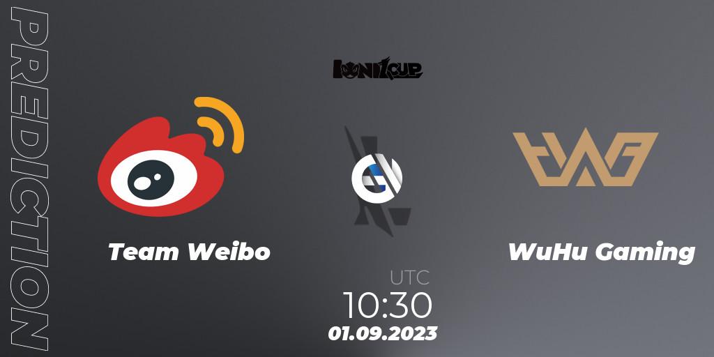 Team Weibo vs WuHu Gaming: Match Prediction. 01.09.2023 at 10:30, Wild Rift, Ionia Cup 2023 - WRL CN Qualifiers