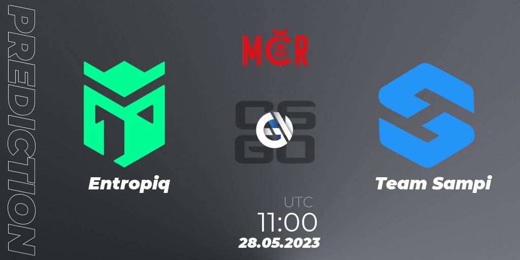 Entropiq vs Team Sampi: Match Prediction. 28.05.2023 at 11:00, Counter-Strike (CS2), Tipsport Cup Bratislava 2023