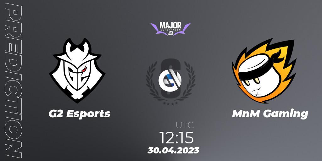 G2 Esports vs MnM Gaming: Match Prediction. 30.04.23, Rainbow Six, BLAST R6 Major Copenhagen 2023