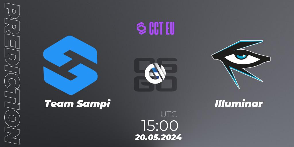 Team Sampi vs Illuminar: Match Prediction. 20.05.2024 at 15:00, Counter-Strike (CS2), CCT Season 2 Europe Series 4