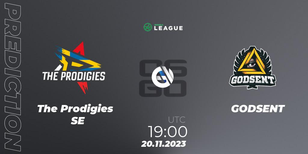 The Prodigies SE vs GODSENT: Match Prediction. 29.11.2023 at 17:00, Counter-Strike (CS2), ESEA Season 47: Advanced Division - Europe
