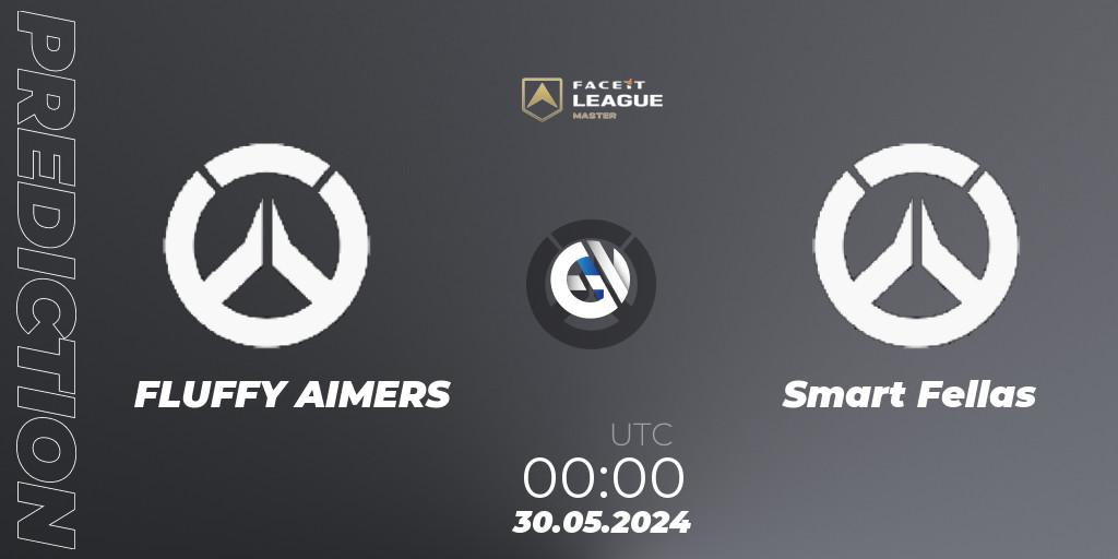 FLUFFY AIMERS vs Smart Fellas: Match Prediction. 30.05.2024 at 00:00, Overwatch, FACEIT League Season 1 - NA Master Road to EWC