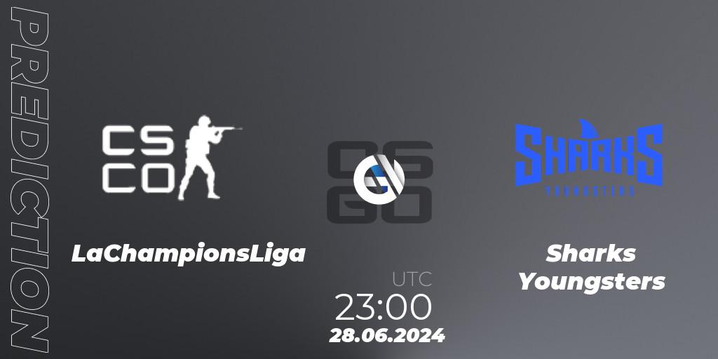 LaChampionsLiga vs Sharks Youngsters: Match Prediction. 28.06.2024 at 23:00, Counter-Strike (CS2), Punto Gamers Cup 2024