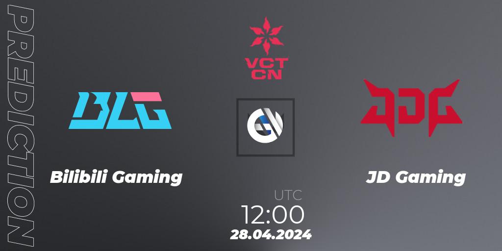 Bilibili Gaming vs JD Gaming: Match Prediction. 28.04.24, VALORANT, VALORANT Champions Tour China 2024: Stage 1 - Group Stage