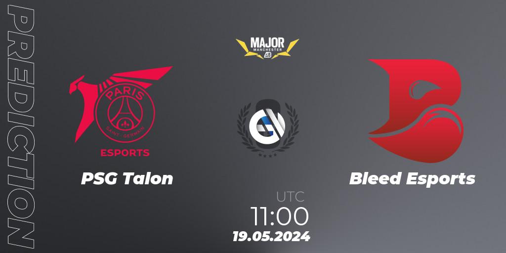 PSG Talon vs Bleed Esports: Match Prediction. 19.05.2024 at 11:00, Rainbow Six, BLAST R6 Major Manchester 2024