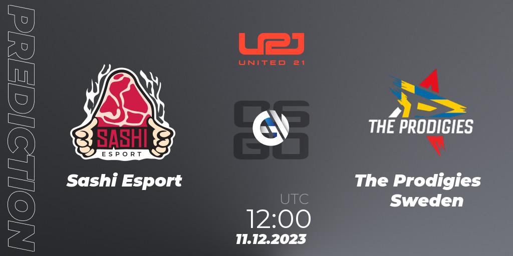 Sashi Esport vs The Prodigies Sweden: Match Prediction. 11.12.2023 at 12:00, Counter-Strike (CS2), United21 Season 9