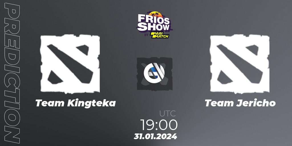 Team Kingteka vs Team Jericho: Match Prediction. 31.01.2024 at 21:30, Dota 2, Frios Show 2