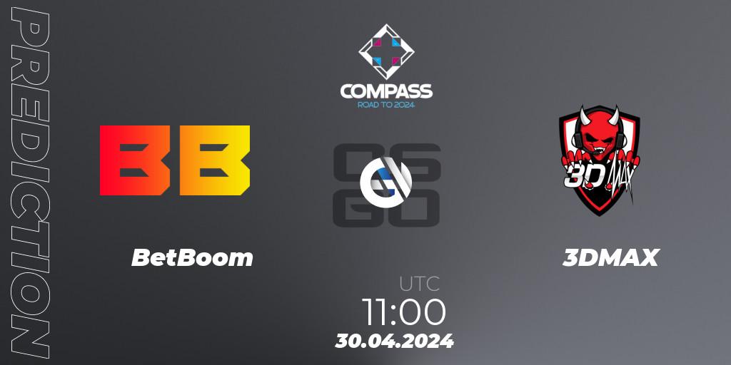 BetBoom vs 3DMAX: Match Prediction. 30.04.24, CS2 (CS:GO), YaLLa Compass Spring 2024