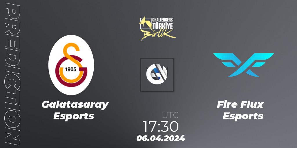 Galatasaray Esports vs Fire Flux Esports: Match Prediction. 06.04.24, VALORANT, VALORANT Challengers 2024 Turkey: Birlik Split 1