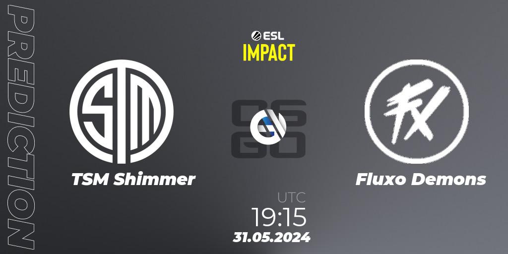 TSM Shimmer vs Fluxo Demons: Match Prediction. 31.05.2024 at 19:45, Counter-Strike (CS2), ESL Impact League Season 5 Finals