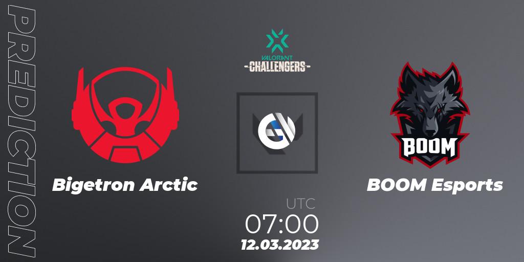 Bigetron Arctic vs BOOM Esports: Match Prediction. 12.03.23, VALORANT, VALORANT Challengers 2023: Indonesia Split 1