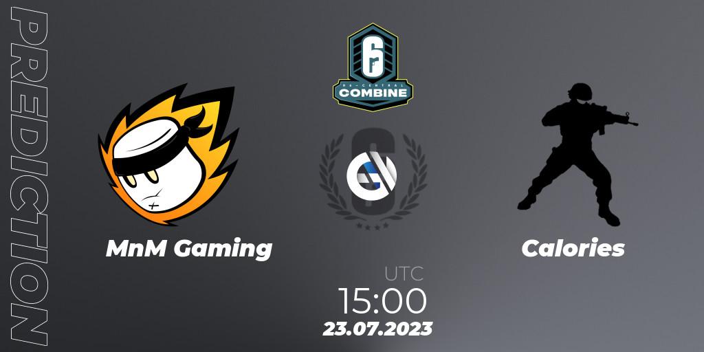 MnM Gaming vs Calories: Match Prediction. 23.07.2023 at 15:00, Rainbow Six, R6 Central Combine