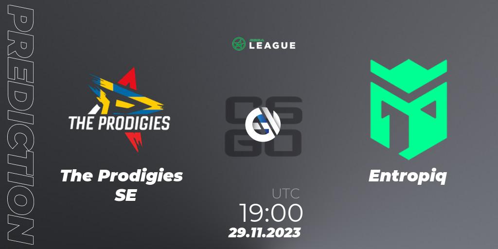 The Prodigies SE vs Entropiq: Match Prediction. 29.11.2023 at 19:00, Counter-Strike (CS2), ESEA Season 47: Advanced Division - Europe
