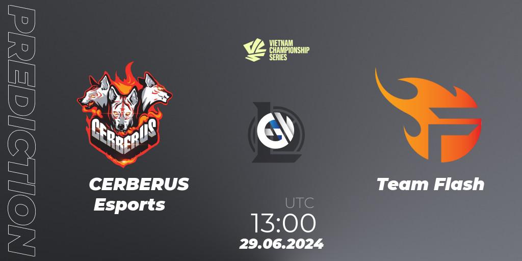 CERBERUS Esports vs Team Flash: Match Prediction. 14.07.2024 at 10:00, LoL, VCS Summer 2024 - Group Stage