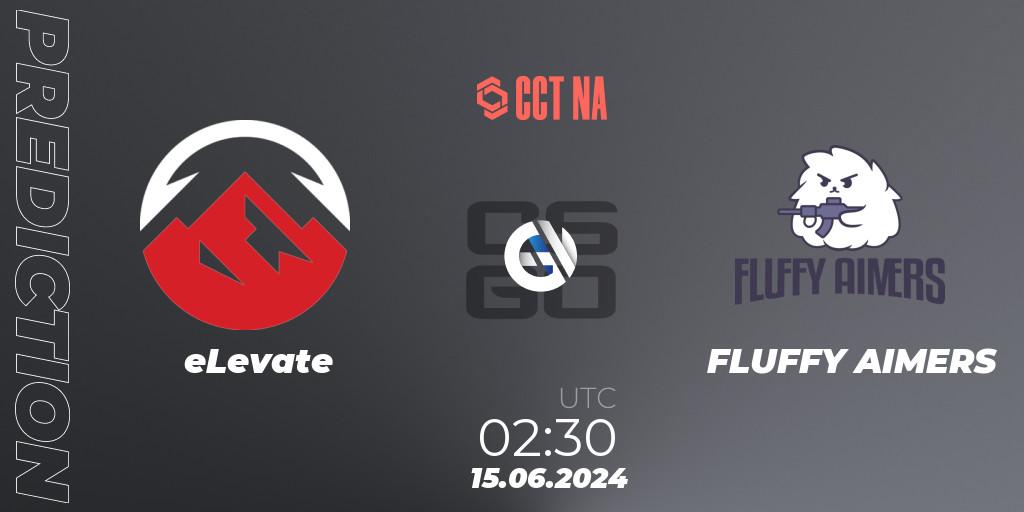 eLevate vs FLUFFY AIMERS: Match Prediction. 15.06.2024 at 02:30, Counter-Strike (CS2), CCT Season 2 North American Series #1