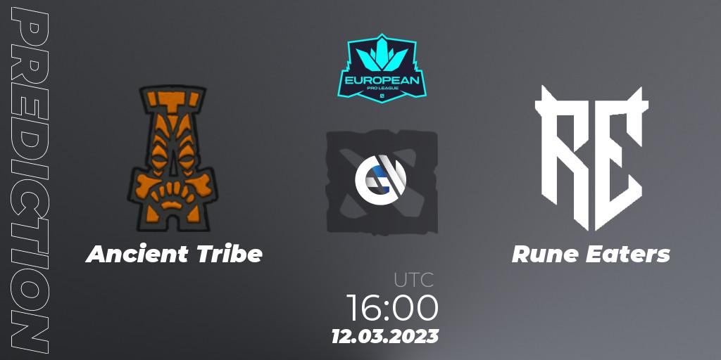 Ancient Tribe vs Rune Eaters: Match Prediction. 12.03.23, Dota 2, European Pro League Season 7