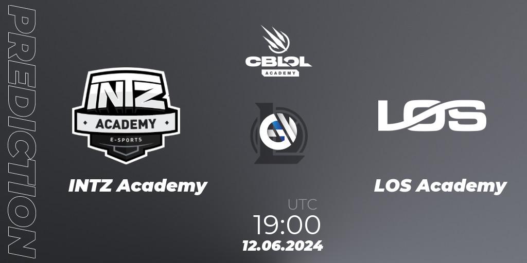 INTZ Academy vs LOS Academy: Match Prediction. 12.06.2024 at 19:00, LoL, CBLOL Academy 2024