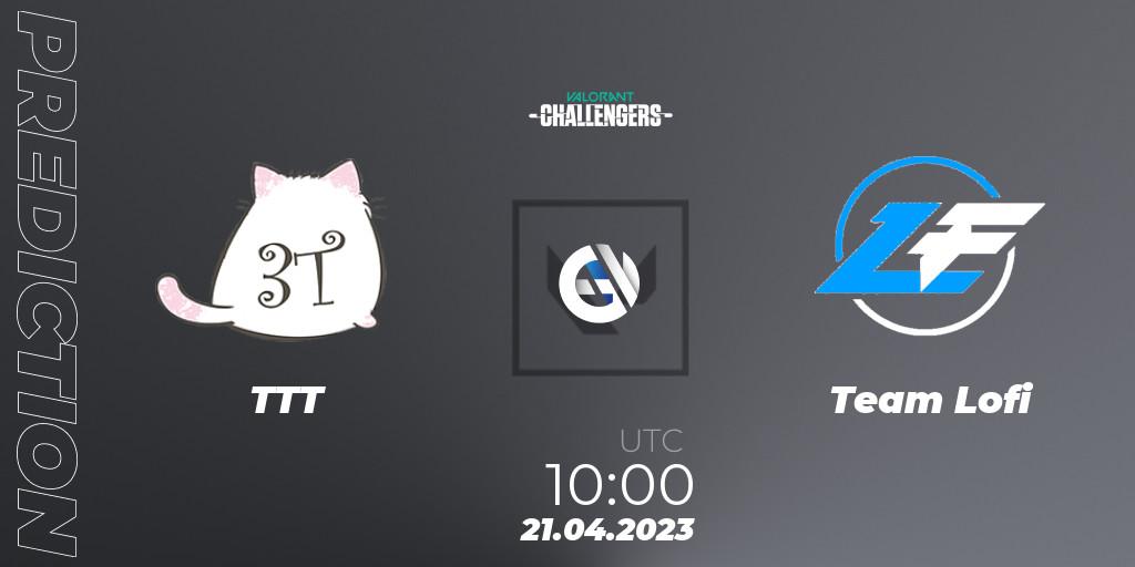 TTT vs Team Lofi: Match Prediction. 21.04.23, VALORANT, VALORANT Challengers 2023: Vietnam Split 2 - Group Stage
