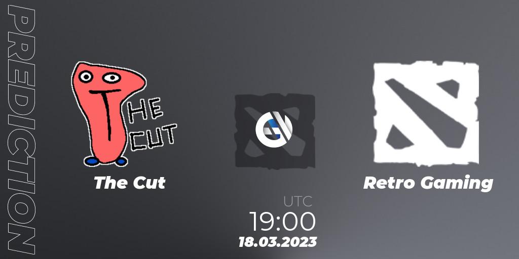 The Cut vs Retro Gaming: Match Prediction. 19.03.2023 at 19:05, Dota 2, TodayPay Invitational Season 4